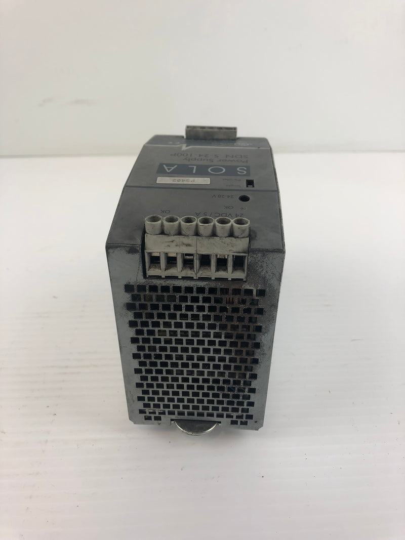 Emerson Sola SDN 5-24-100P Power Supply 24VDC / 5A