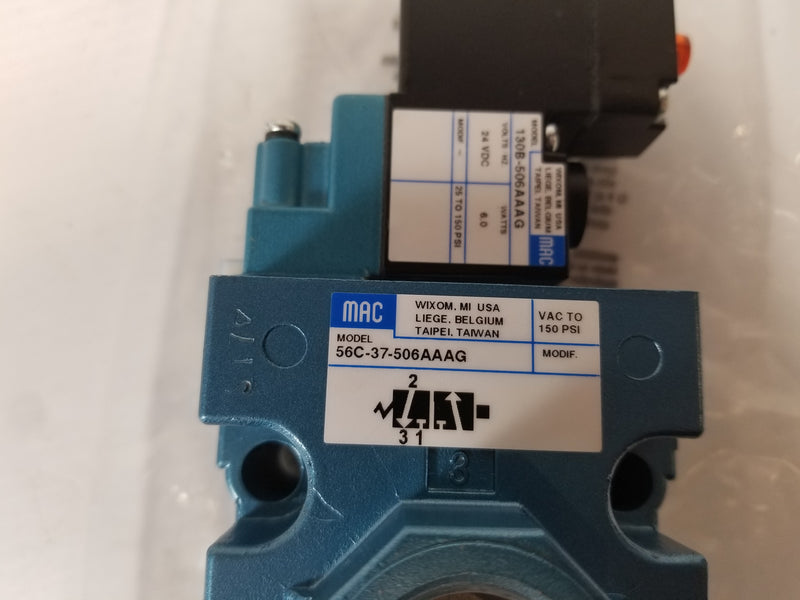 MAC 56C-37-506AAAG Solenoid Pneumatic Valve