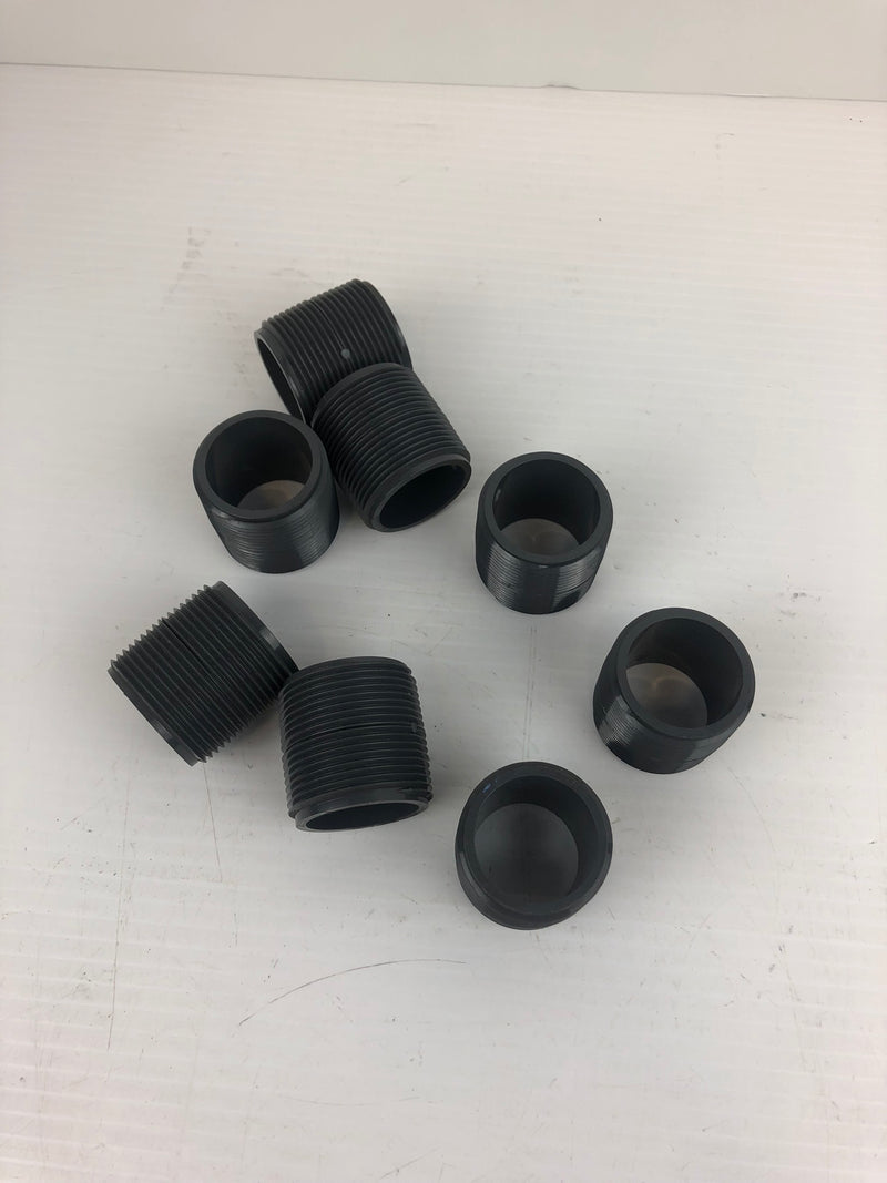 1-5/8" x 1-1/2" Threaded Pipe Fitting - Adapter (lot of 8)