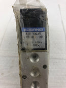 Koganei 100-4E1-39 Air Solenoid Valve AC120V 60Hz