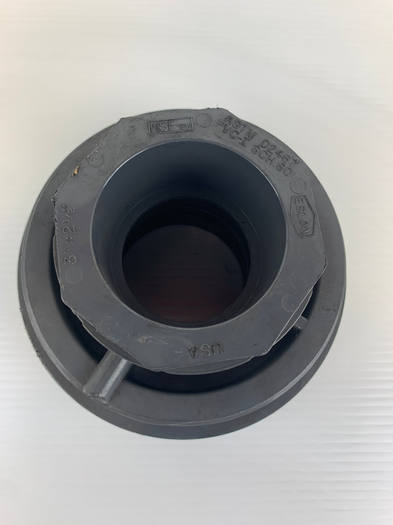 Eslon Coupling 3" x 2-1/2" SCH 80 ASTM D2467 PVC-I