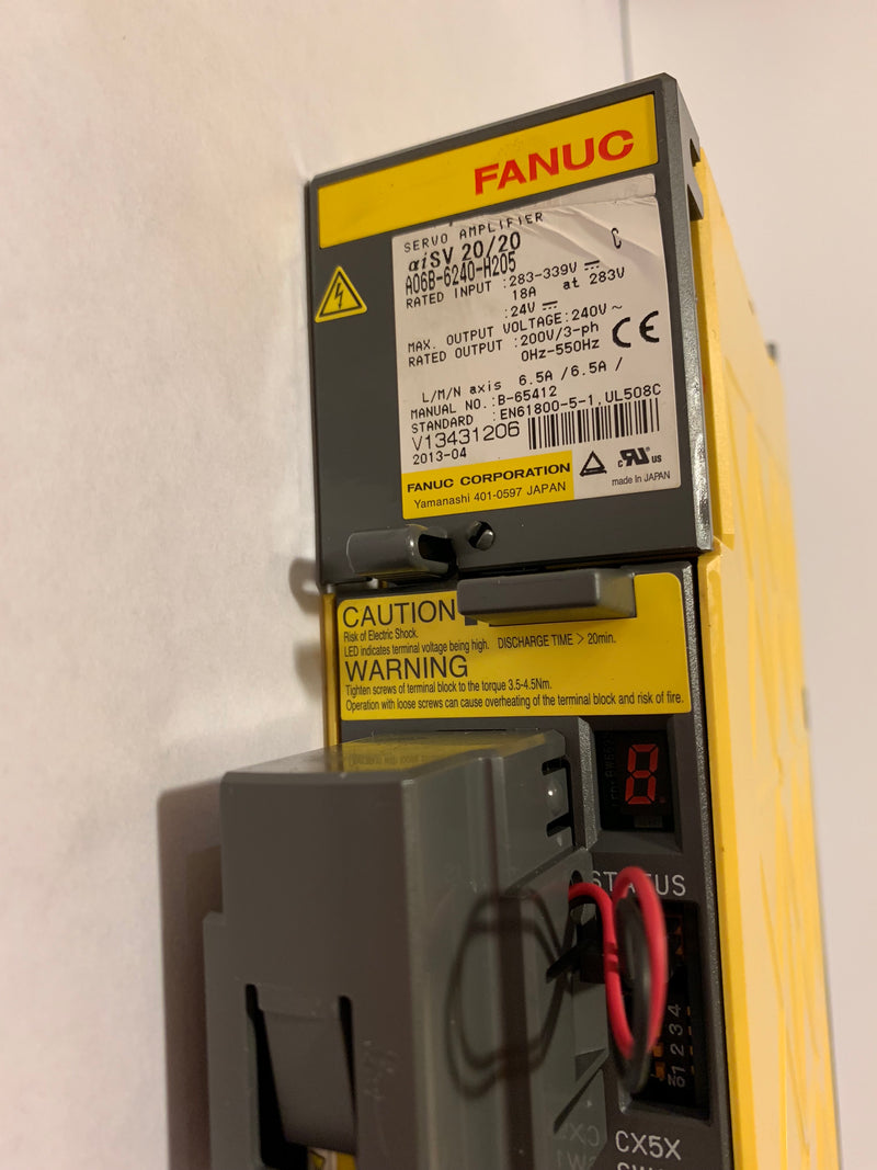 Fanuc A06B-6240-H205 Servo Amplifier