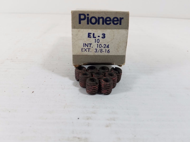 Pioneer Thread Repair Insert EL3 (Box of 9)