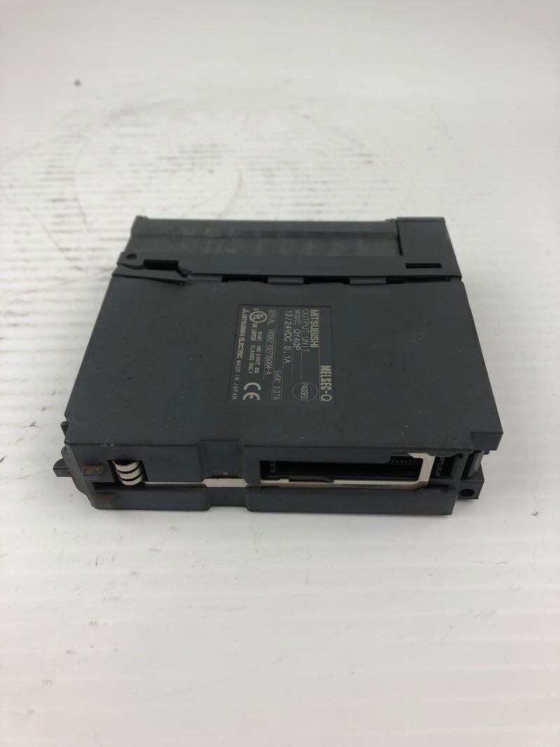 Mitsubishi QY40P PLC Output Module - Damaged Case