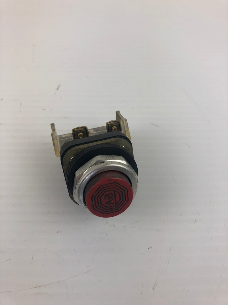 Allen-Bradley 800T-B Red Push Button Series T