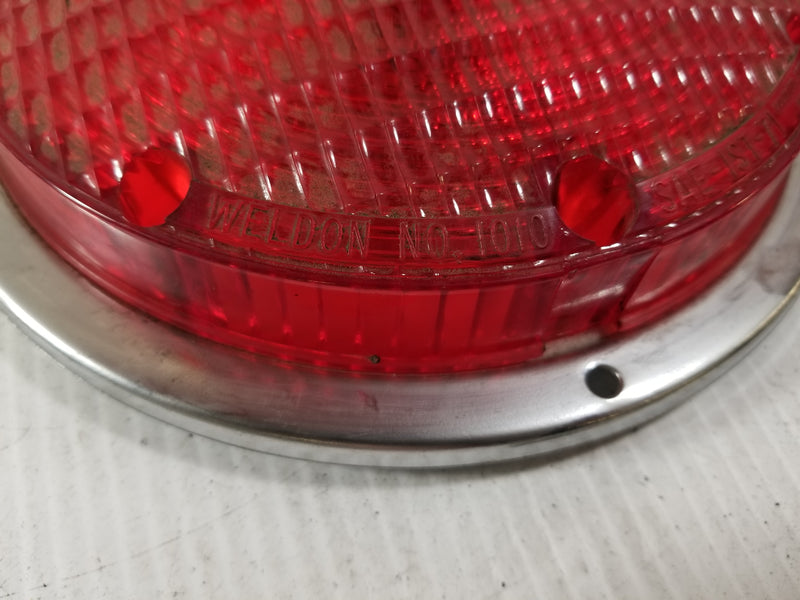 Weldon 1010 7" Round Red Stop Light Assembly