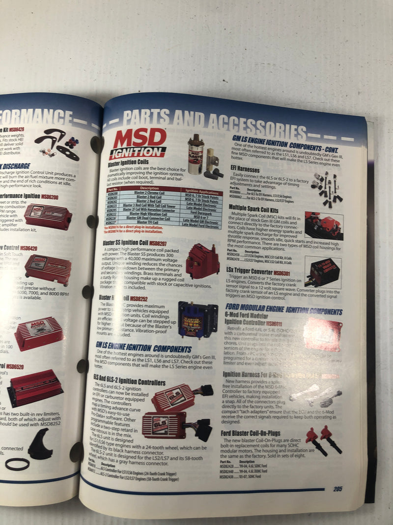 Motor State Distributing 2010-11 Street Performance Parts & Accessories Catalog