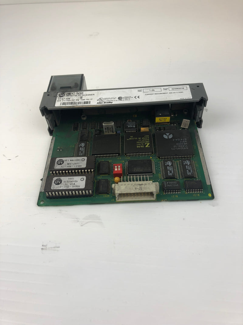 Allen-Bradley 1747-SN Remote I/O Scanner Series B SLC 500 - No Door