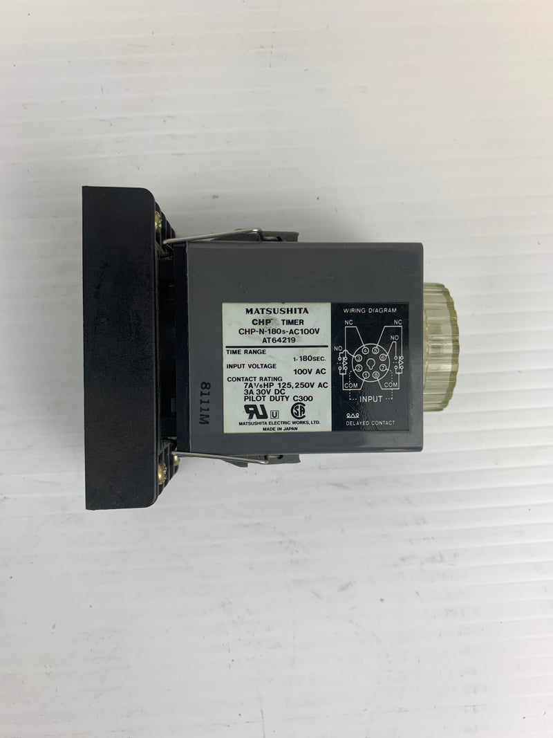 Matsushita CHP Timer CHP-N-180s-AC100V