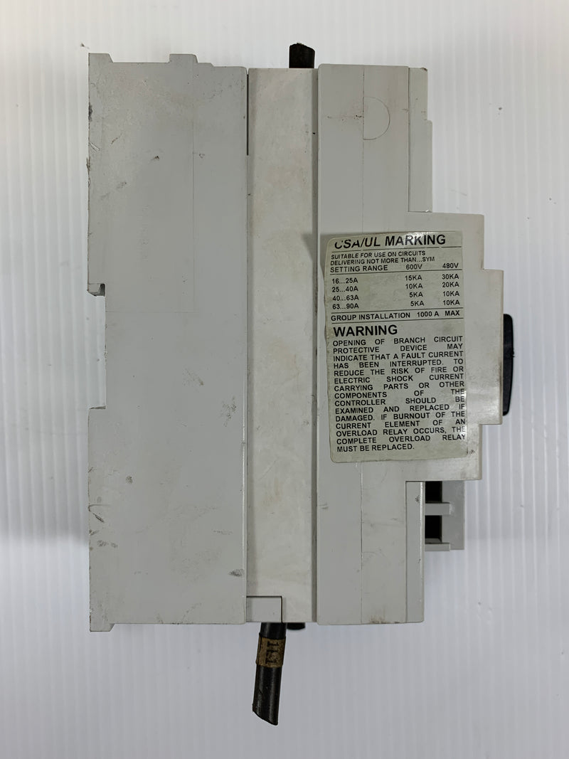 Allen-Bradley 140-CMN-6300 Series D Motor Starter Circuit