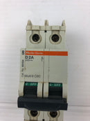 Merlin Gerin D2A Circuit Breaker 240V~ 2P Multi 9 C60 60154