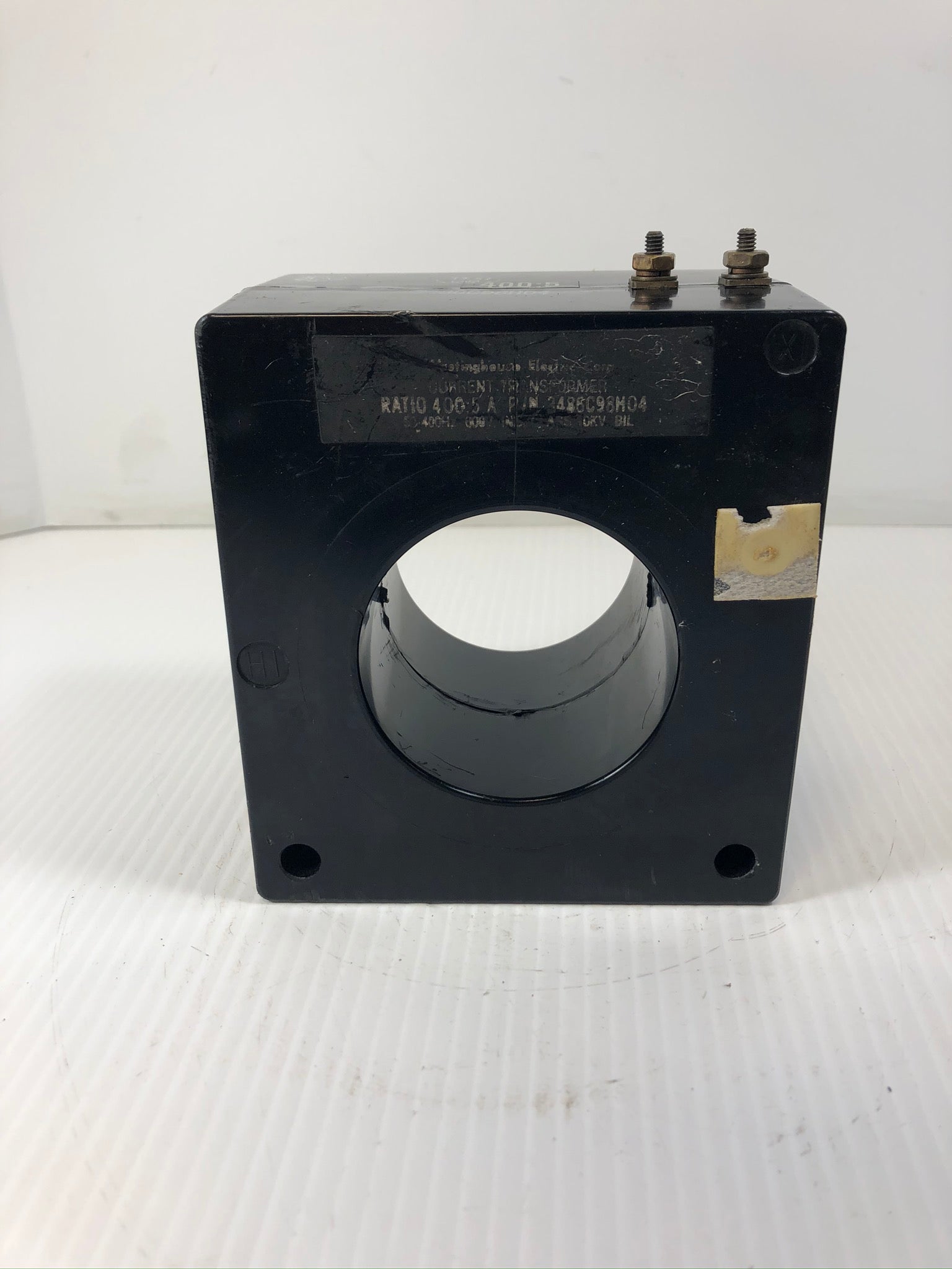 Westinghouse 3486C98H04 Current Transformer 400:5 Ratio 600V