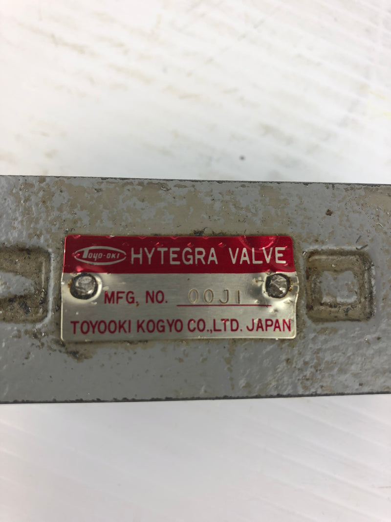 Toyo-Oki 00JI Hytegra Valve