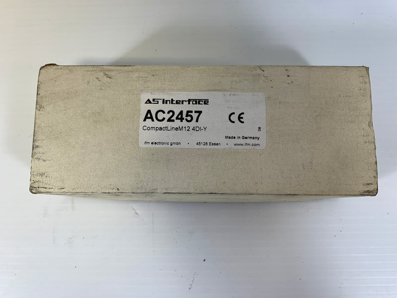 IFM Efector AS Interface Compact Line M12 4DI-Y AC2457