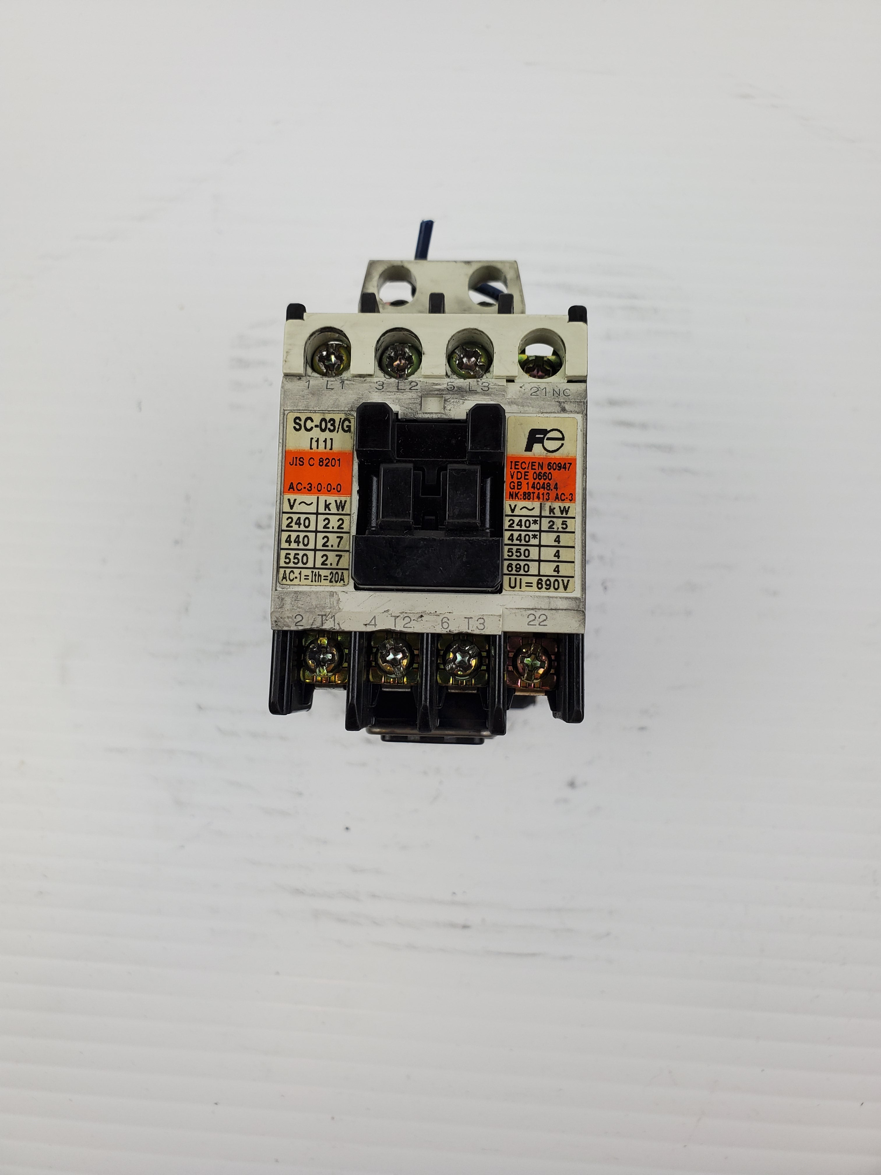 Fuji Electric SC11AG Relay SC-03/G 4GC0A0#01