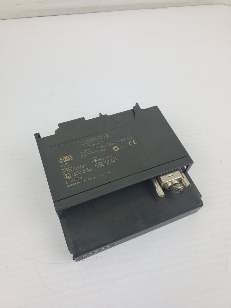 Siemens 6ES7-340-1AH01-0AE0 Communication Module C-S4M77798