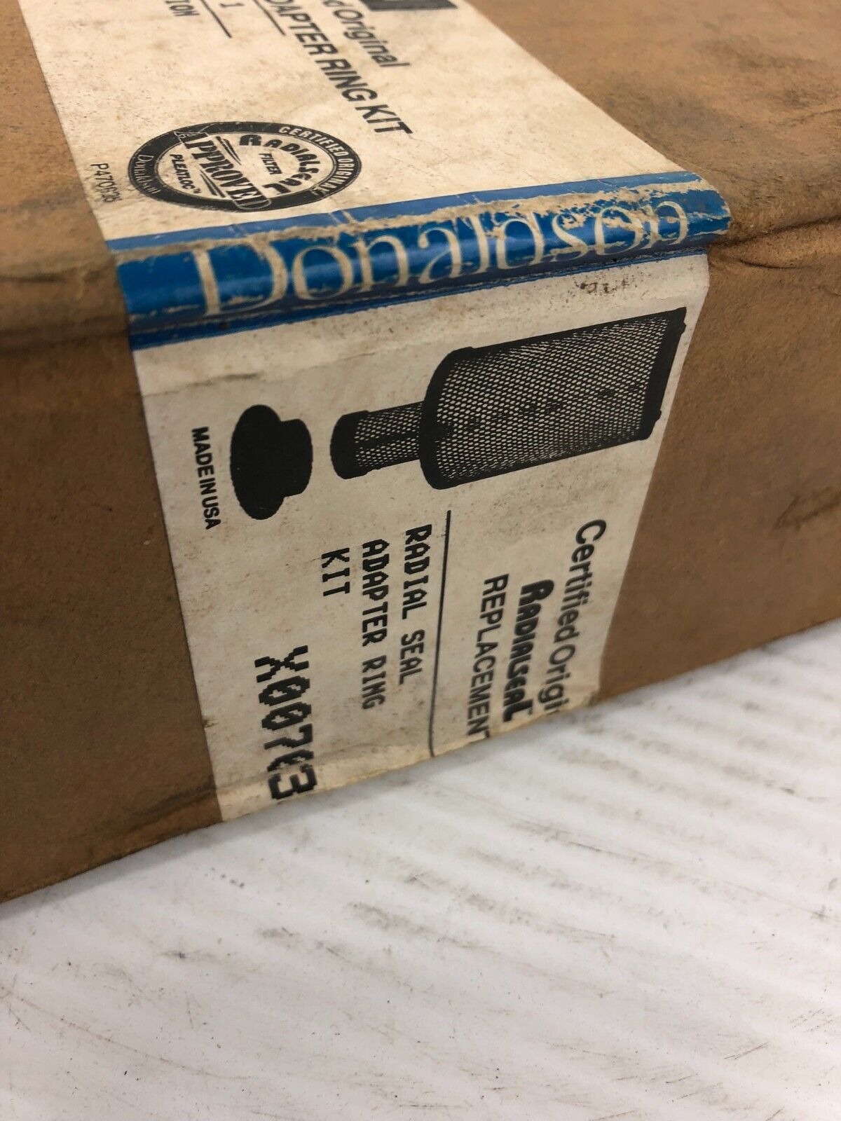 Donaldson X007033 Adapter Ring Kit 613833
