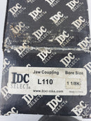 IDC Select L110 Jaw Coupling - Bore Size 1 1/8K