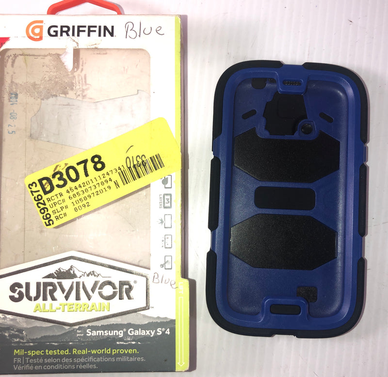 Griffin Samsung Galaxy S4 Case Blue and Black