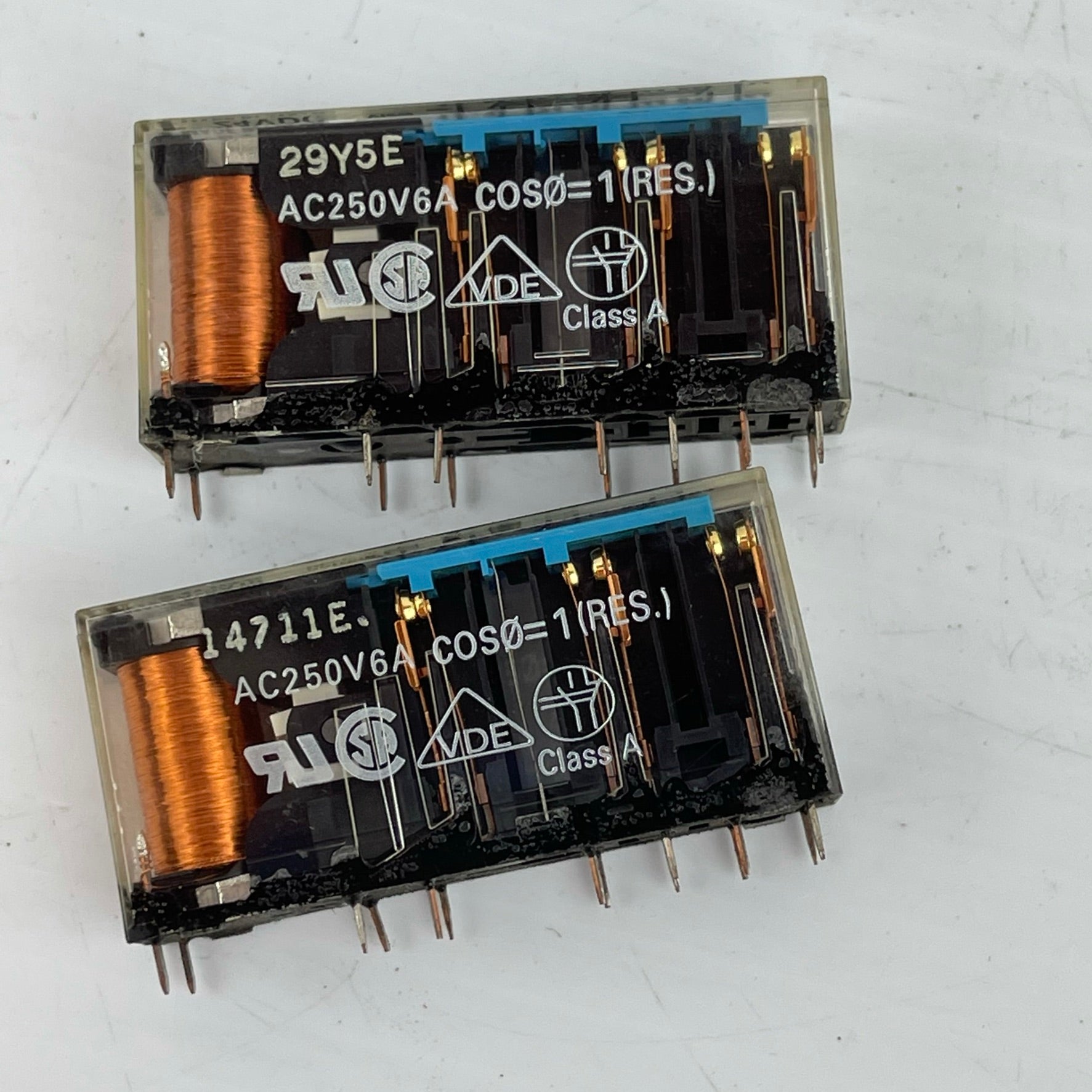 Omron Relay G7SA-5A1B 24 VDC Lot of 2