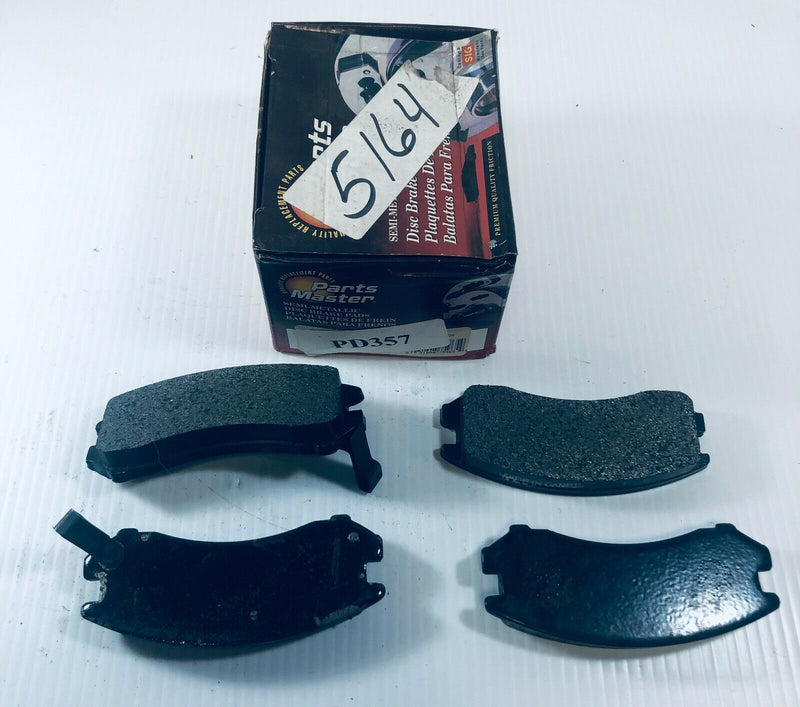 Parts Master Semi-Metallic Disc Brake Pads MD357 PD357