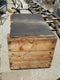 Wooden Crate Box Chest Trunk with Hinged Lockable Lid