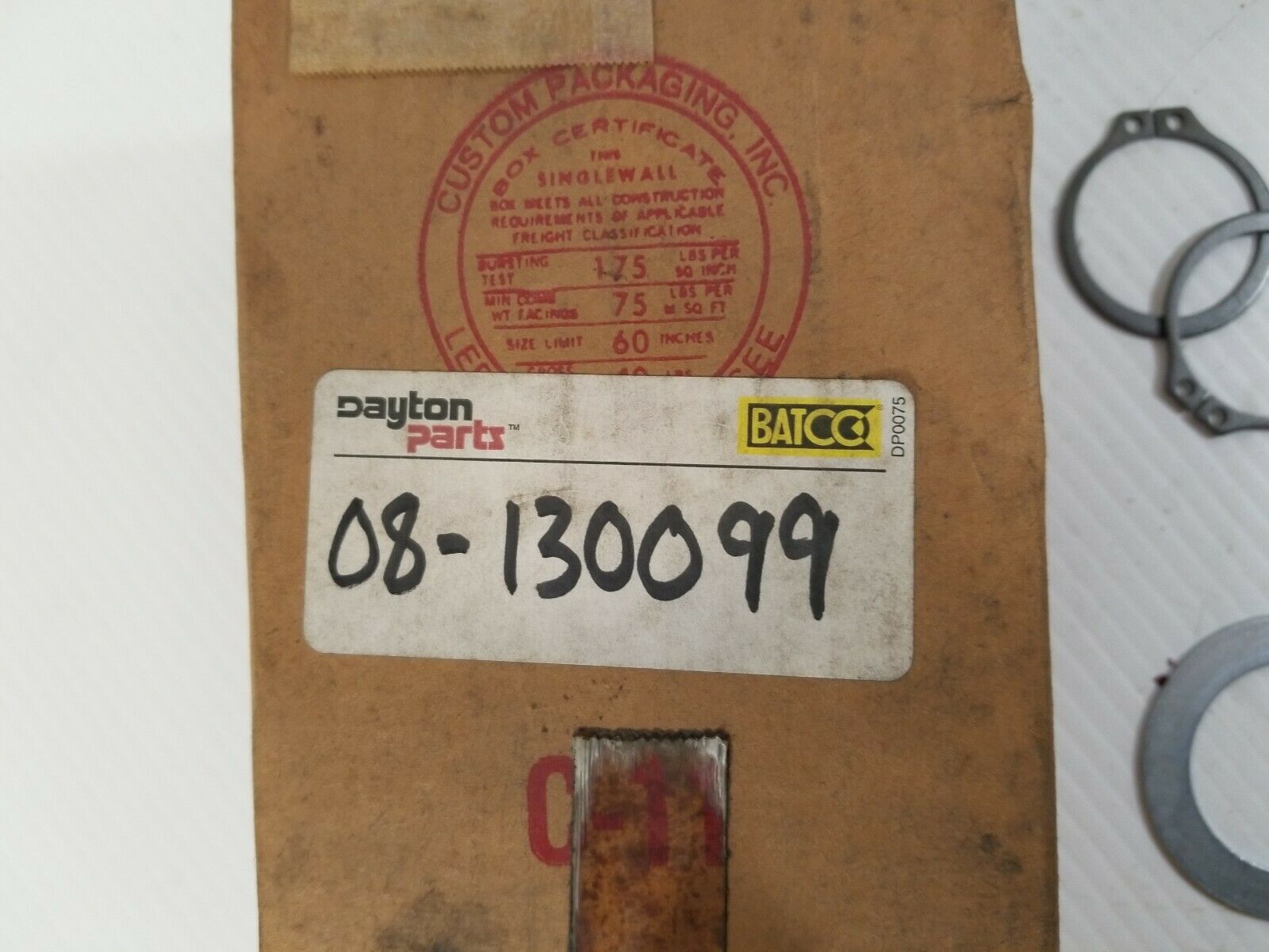 Dayton 08-130099 Hardware Kit