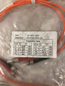 Lot of 3 - Fiber Optic Jumper Cables 810-112-003 ST-ST 62.5 DX 1 Meter