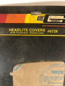 Mr. Gasket Headlite Covers Smoked Lexan 6728 '83 - '85 Thunderbird
