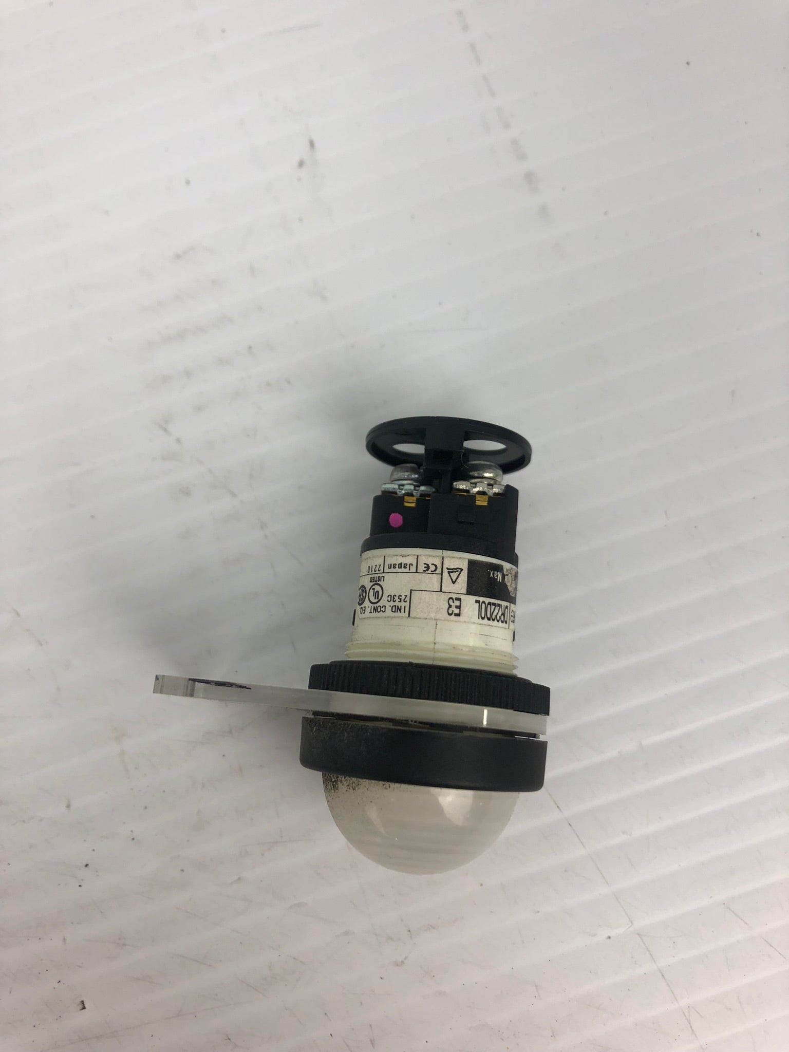 Fuji Electric DR22D0L White/Clear Indicator Light 30V 1W Max