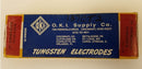 O.K.I. Supply Co. 2% Thoriated Tungsten Electrodes 1/8 Diameter 10 Pieces - Accessories - Metal Logics, Inc. - 2