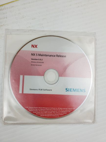 Siemens UGS NX5 Windows 32 Bit Kit - Software ONLY - NO Manual