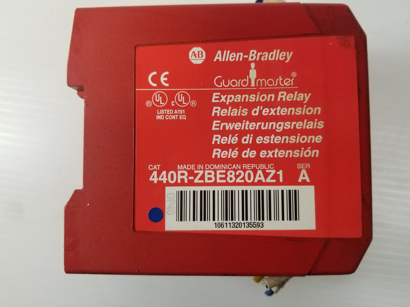 Allen-Bradley 440R-ZBE820AZ1 GuardMaster Expansion Relay