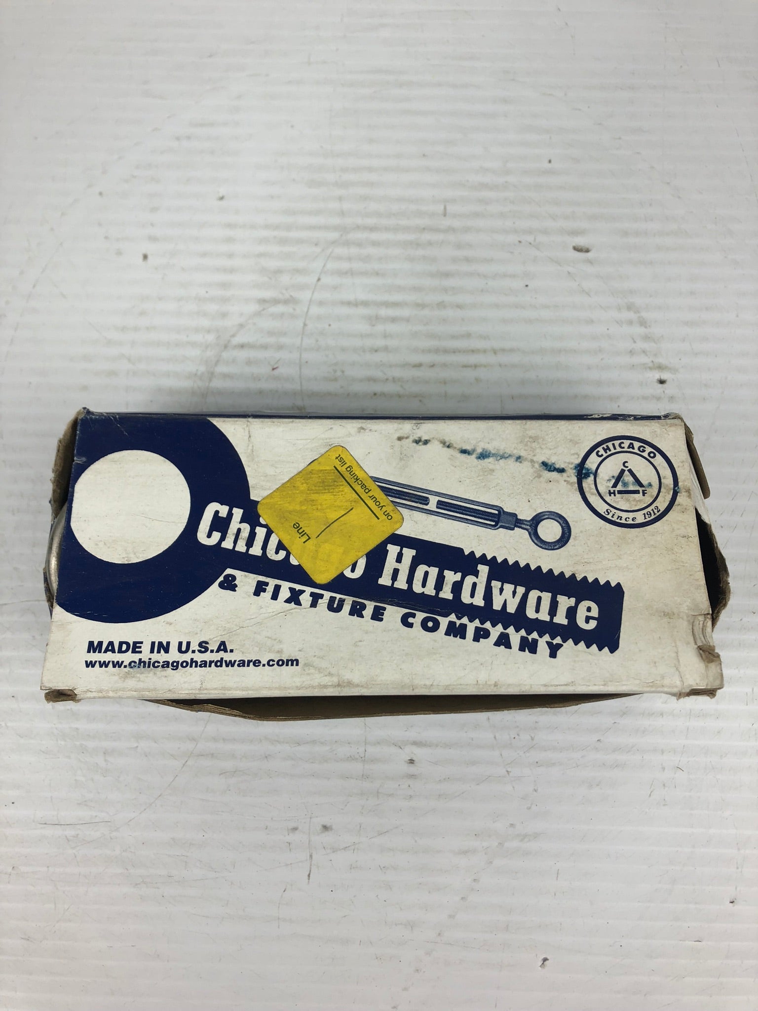 Chicago Hardware 50650 2 #12 U-Bolt with 2 Nuts 1 Plate - Lot of 8