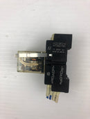 NAIS Relay HC4-HL-AC100 AP314406K with Base