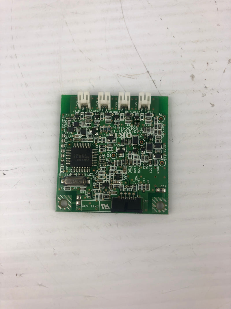 OKI 42459201-13 Circuit Board Pulled from Printer C9650/C9850