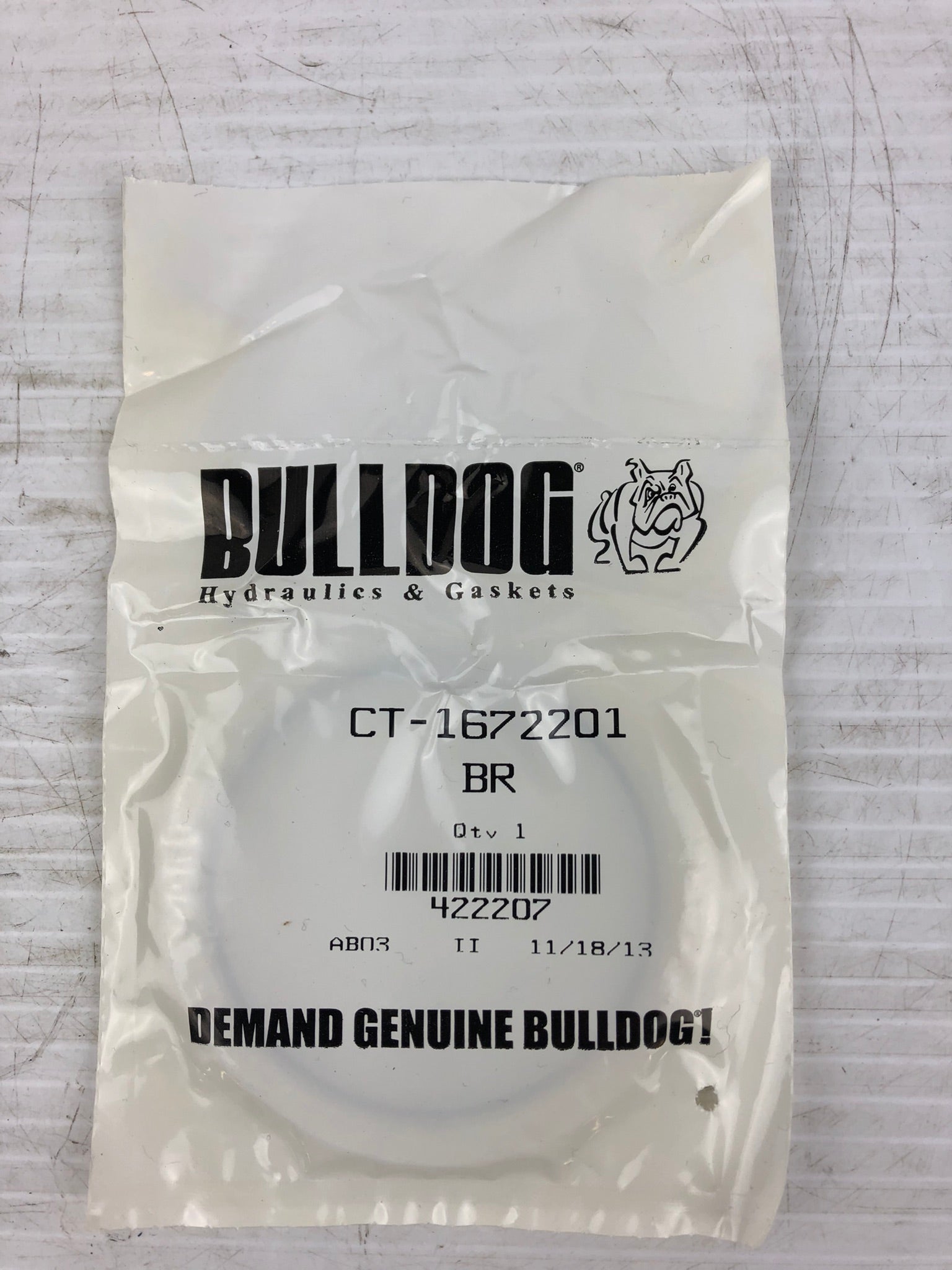 Bulldog CT-1672201-BR Seal A Buffer - CAT 167-2201-BR