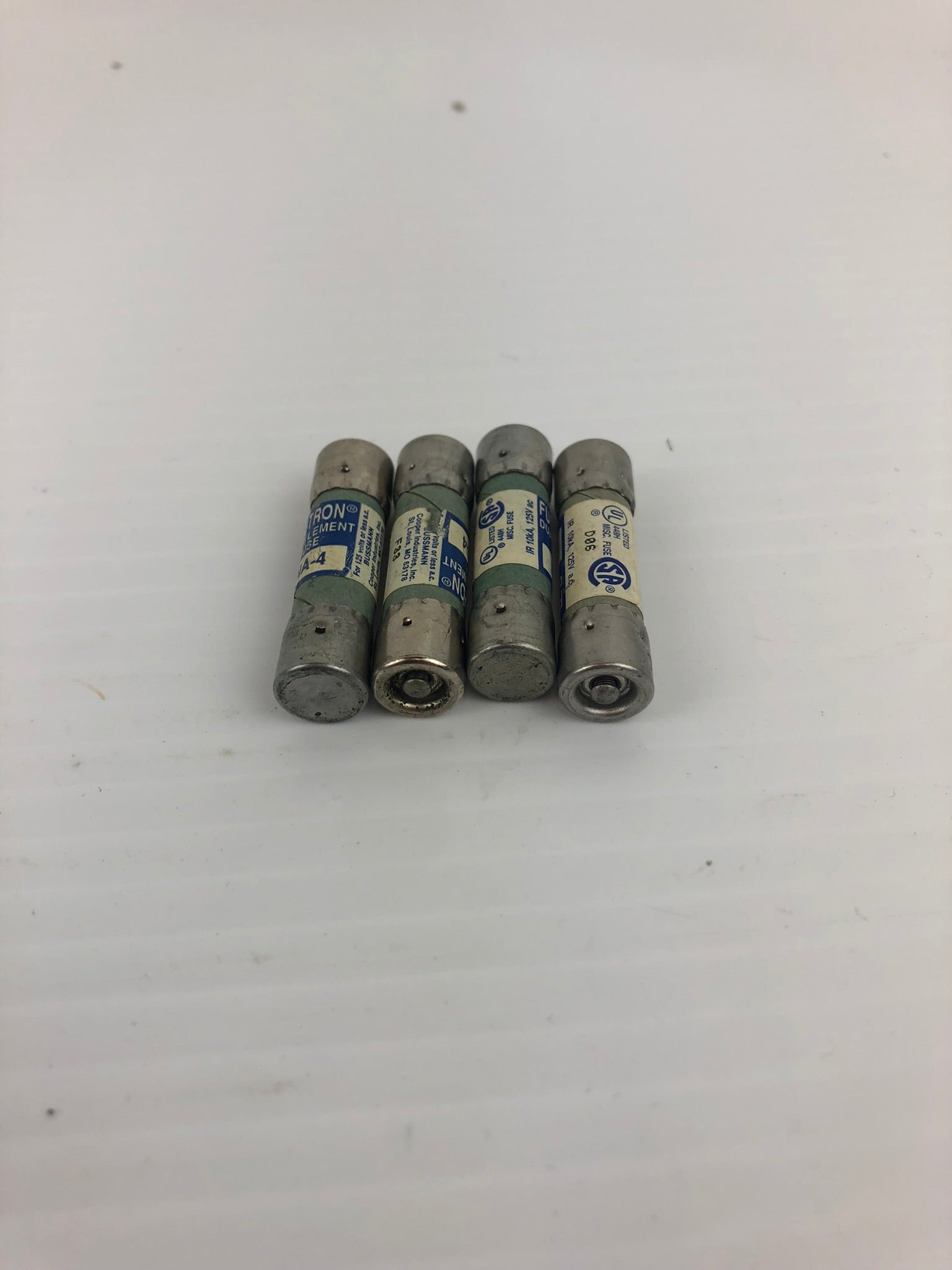 Fusetron FNA-4 Dual Element Fuse - Lot of 4