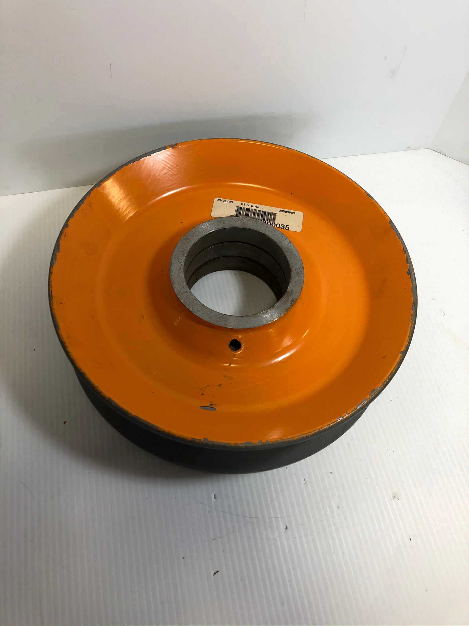 Paperchine Wespatt 12" Rope Sheave Orange/Gray