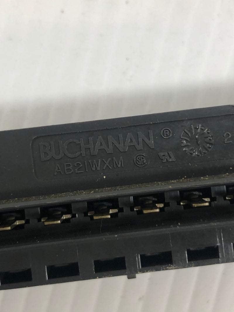 Buchanan 1771-WH 97611361 E Terminal Block Wiring Arm AB21WXM