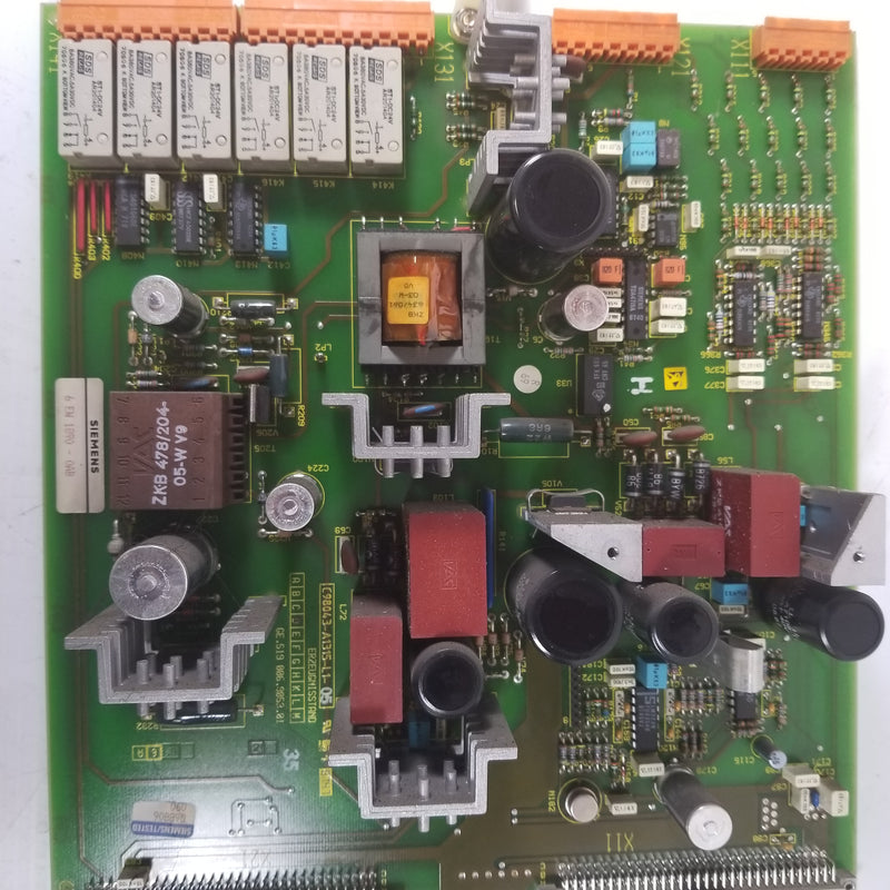 Siemens 6EW1890-0AB Power Supply Fan Tray Circuit Board