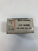 Black & Decker 21782 High Speed Hole Saw 1-3/8" (34.92mm)