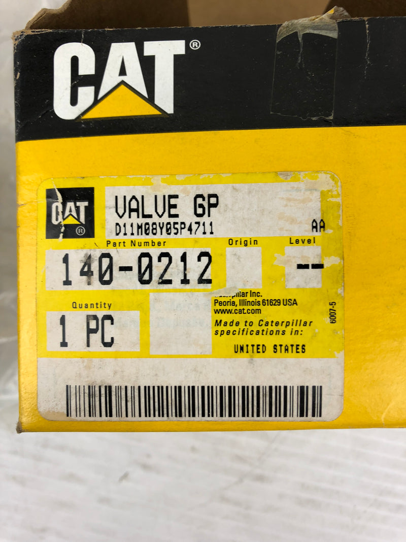 CAT 140-0212 Valve Assembly Break Control