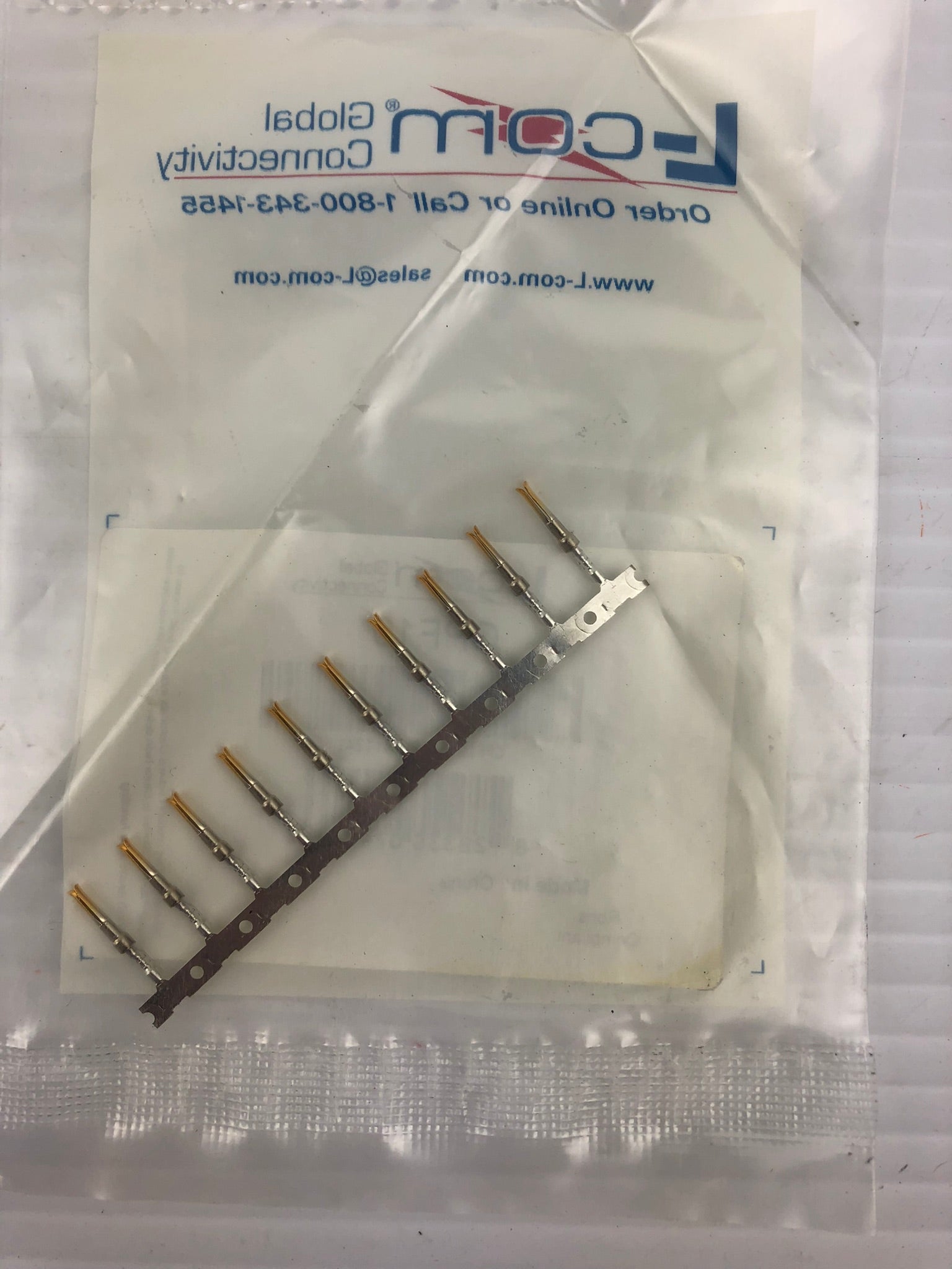 L-com Global Connectivity CPF10 Terminal Block Jumpers - Lot of 4