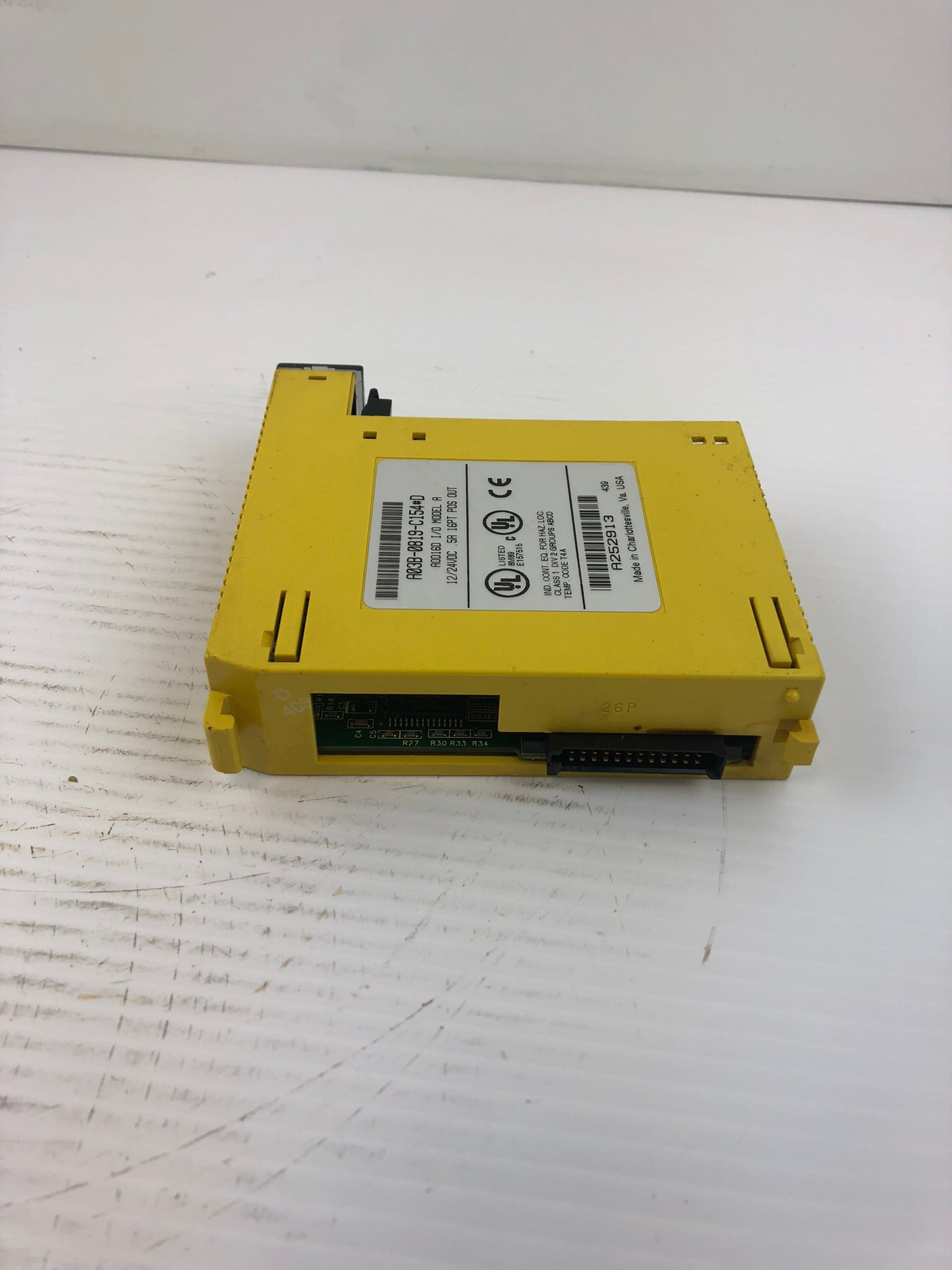 Fanuc A03B-0819-C154#D PLC I/O Model A Module A0D16D 12/24VDC