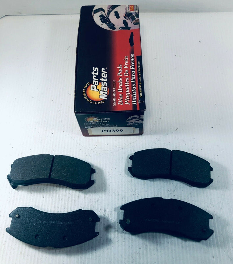 Parts Master Semi-Metallic Brake Pads MD399 PD399