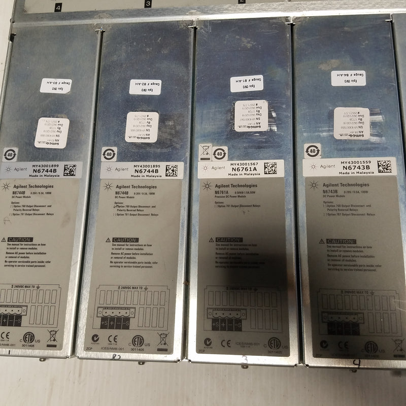 Agilent Technologies N6700B MPS Mainframe 400W with Modules