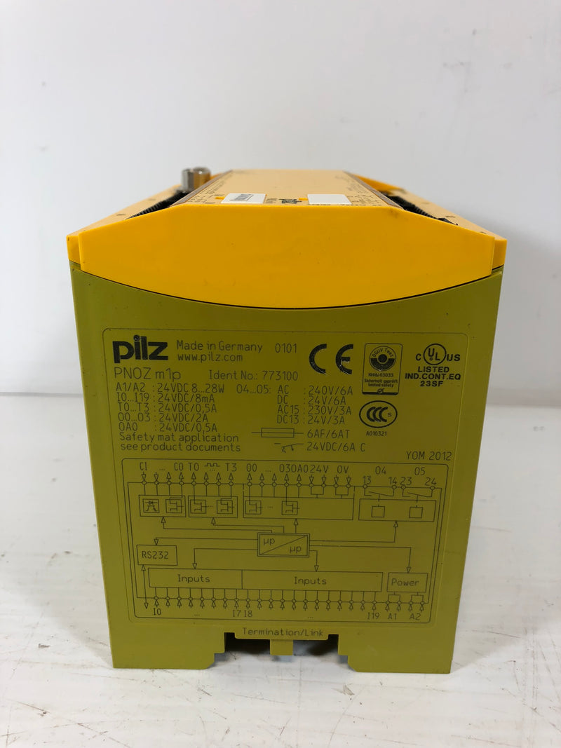 Pilz PNOZ m1p Safety Relay Base Unit 773100