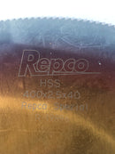 Repco HSS Round Saw Blade 400 x 2.5 x 40 Spezial R-19898
