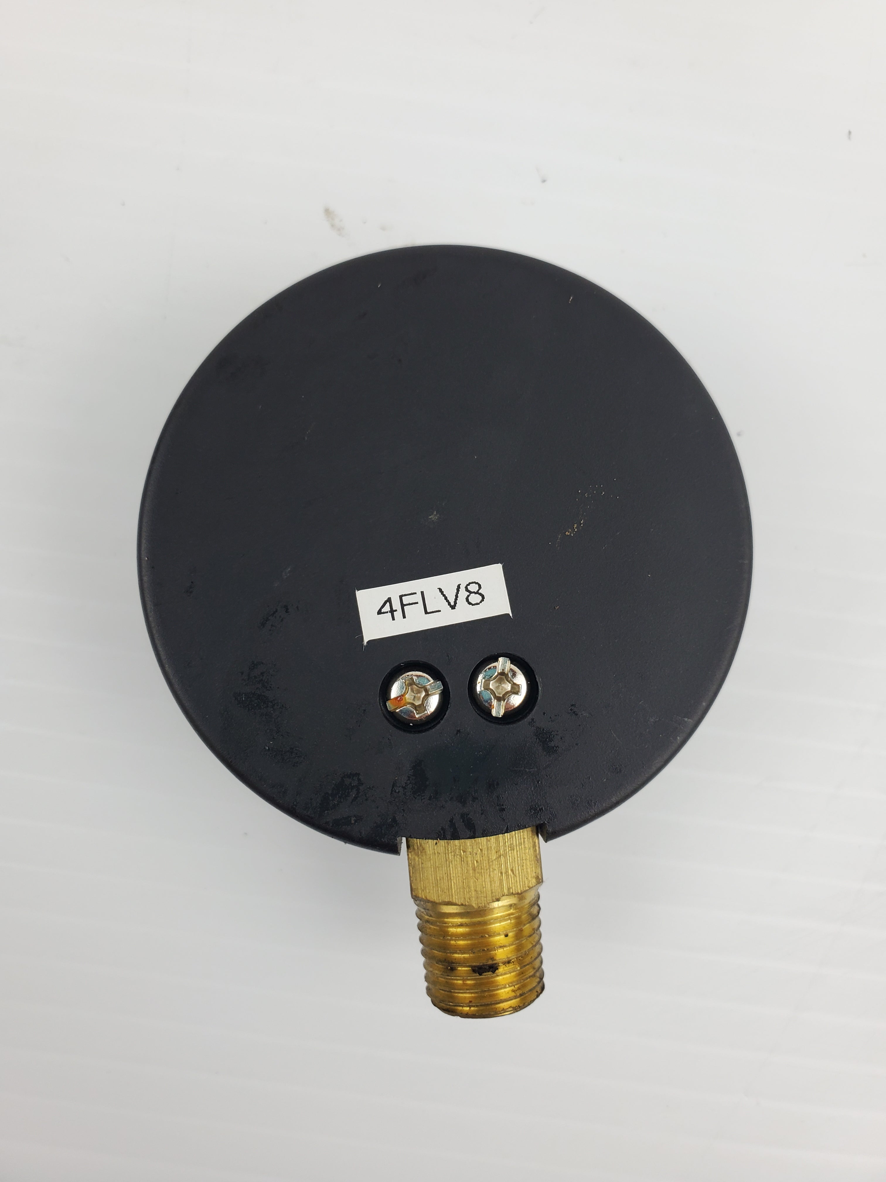 Pressure Gauge 4FLV8 0 to 60 PSI 2 1/2" ABS Case, Bronze Tube & Brass Connection